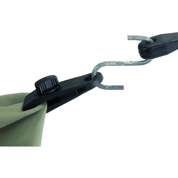 PRO GRIP Tarp Clips (4 per pack) 1.75" x3.25" x8"